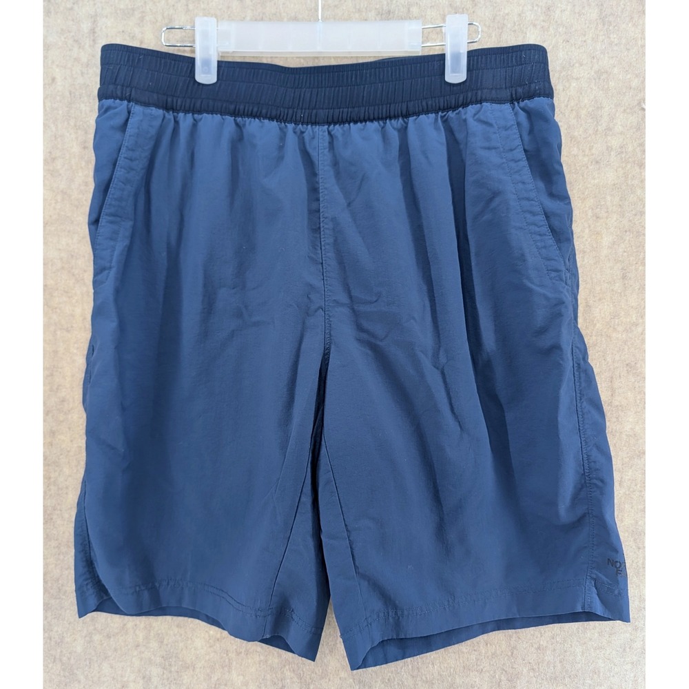 The North Face Mens Navy Blue Ripstop Athletic Hiking Shorts Size Large L/G